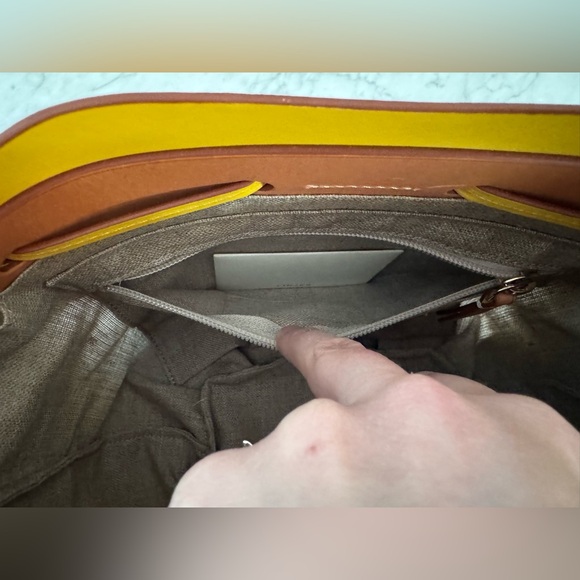 EUC Linjer “The Tulip Bag” in Yellow/Natural - Picture 5 of 5